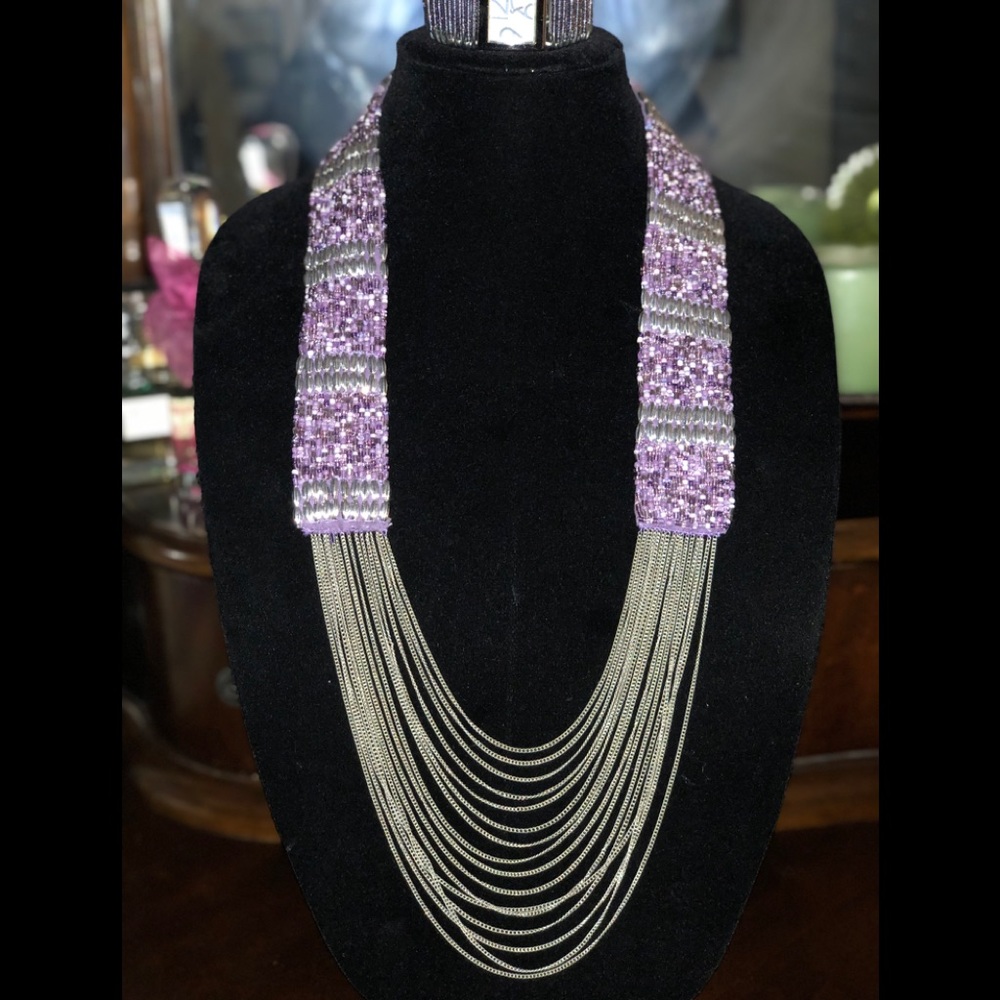 NWOT Necklace with Matching Watch